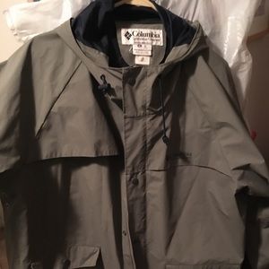 Colombia Rubber vintage Rain Jacket.
